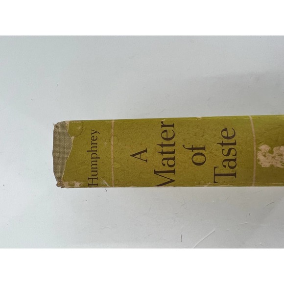 A Matter of Taste The Definitive Seasoning Cookbook by Sylvia Humphrey 1965 VTG - Picture 7 of 13